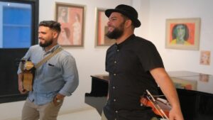 Lee más sobre el artículo Christopher Simpson y Eduardo Corcho en la Casa Vitier García Marruz