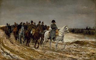 1814, Campagne de France. 1864 (aunque otras fuentes indican 1860 – 1864). Óleo / madera. 51,5 x 76,5 cm