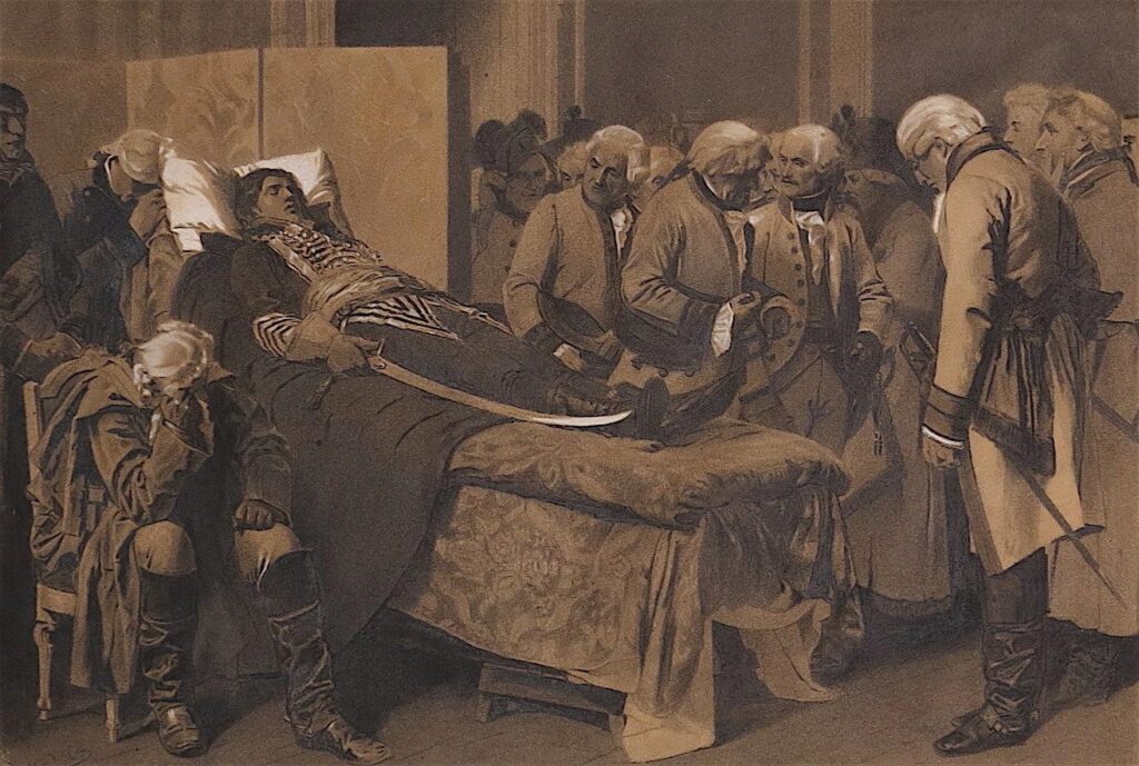 La mort de Marceau, 1877